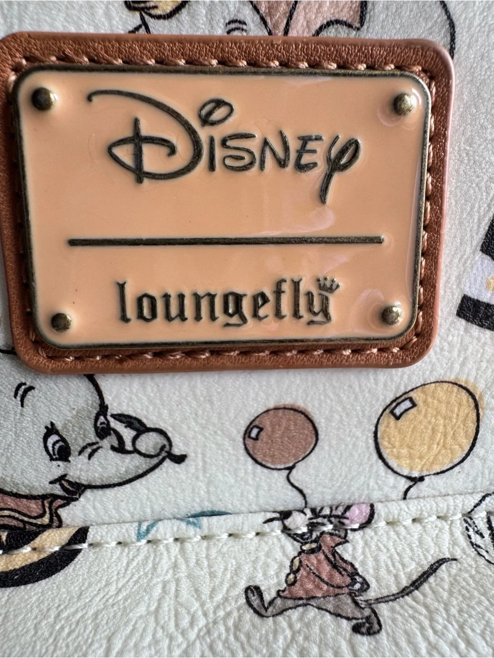 Loungefly Disney Dumbo Cream and Tan Kids Mini Backpack